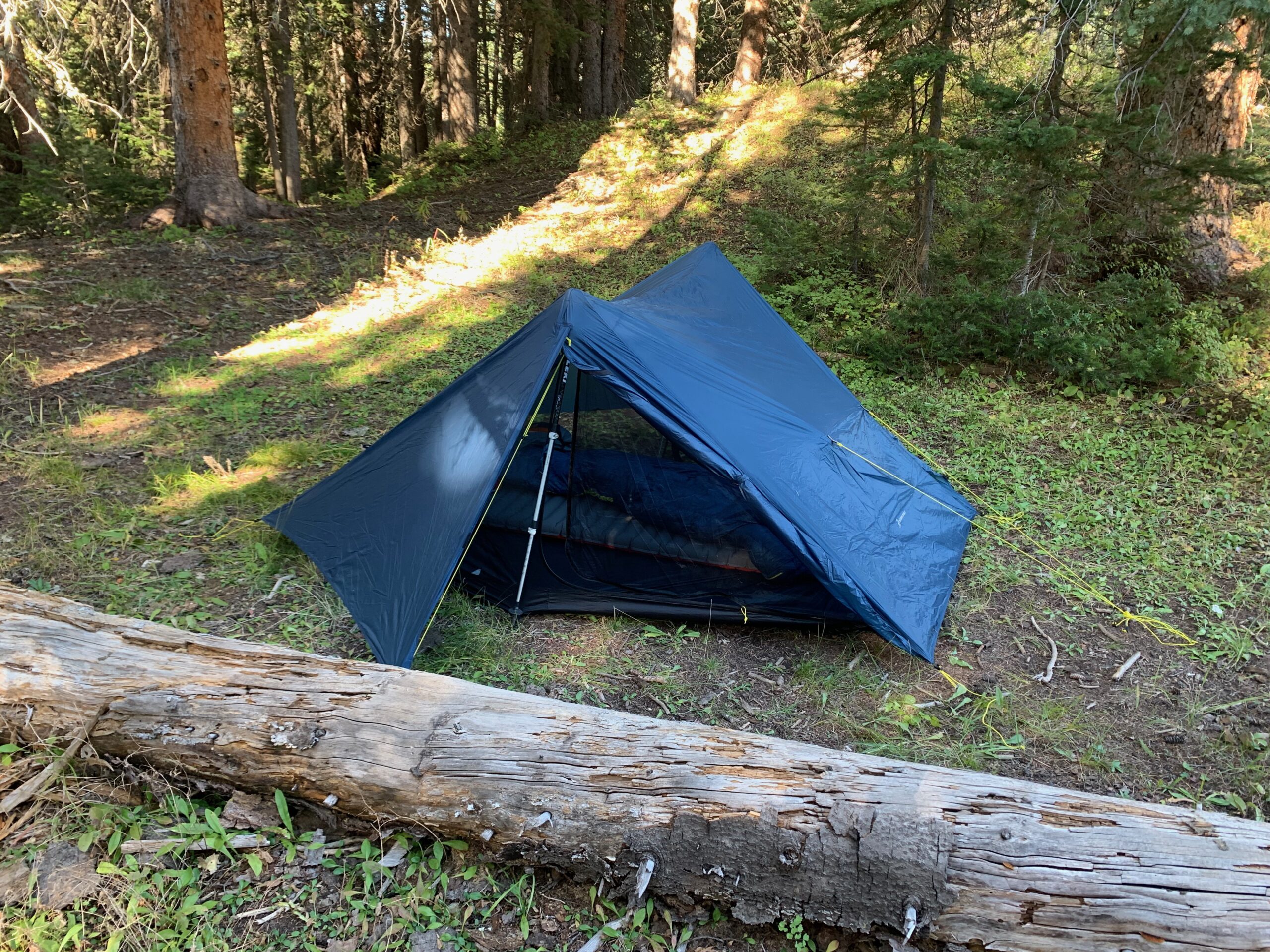 Kara Williard reviews the Outdoor Vitals Fortius 2P Trekking Pole Tent for BLISTER.