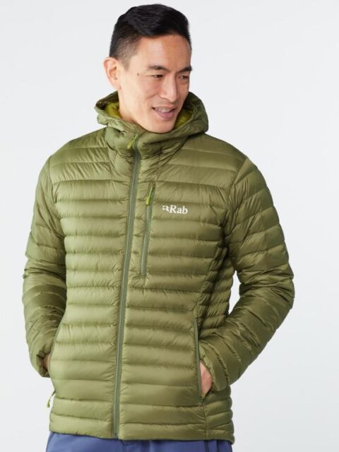 Drew Kelly reviews the Rab Microlight Alpine Down Jacket for BLISTER.