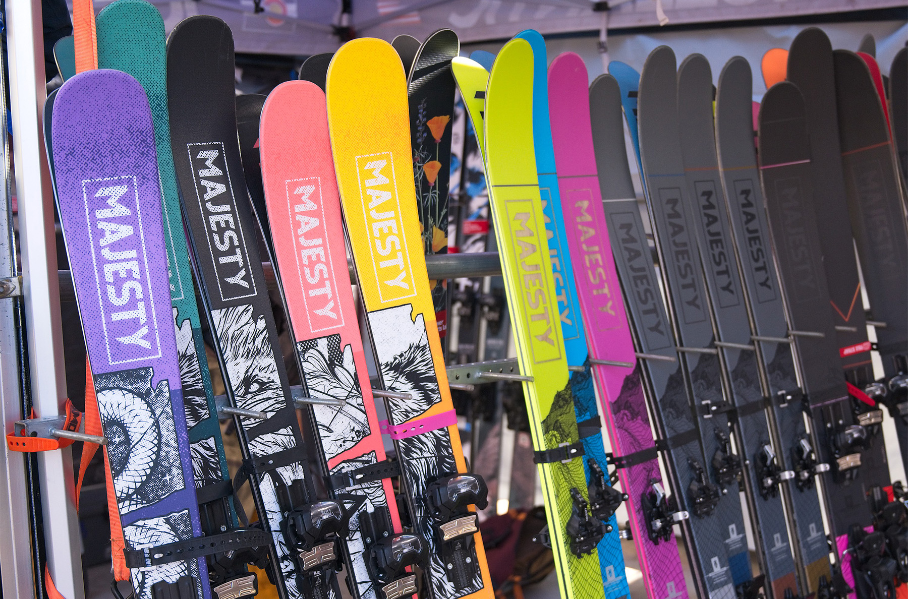 Majesty skis (Havocs far right)