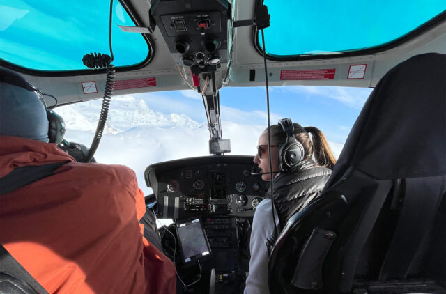 This past Saturday, Jonathan had a phenomenal day in the mountains with Chugach Powder Guides, and our helicopter pilot, Tori Palmer. So in our latest Blister Podcast, he talks with Tori to get her pilot’s perspective on the day; her path to becoming a heli pilot and the training that’s involved; mentoring women who want to become a pilot; what you should - and should not - do as a passenger in a heli; and more.