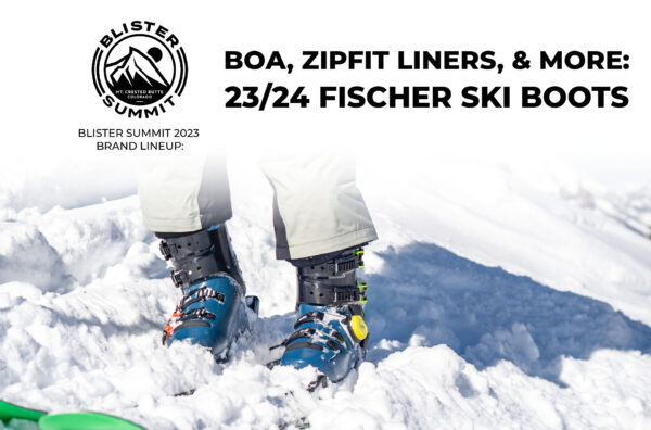 At Blister Summit 2023, we sat down with Fischer’s Cristoph Lentz to discuss all the new ski boots they’re releasing for the 2023-2024 season. We cover their all-new line of RC4 boots, including their use of the BOA Fit System & stock ZipFit liners; how they used 3D foot scans to come up with their new boot lasts, and more.