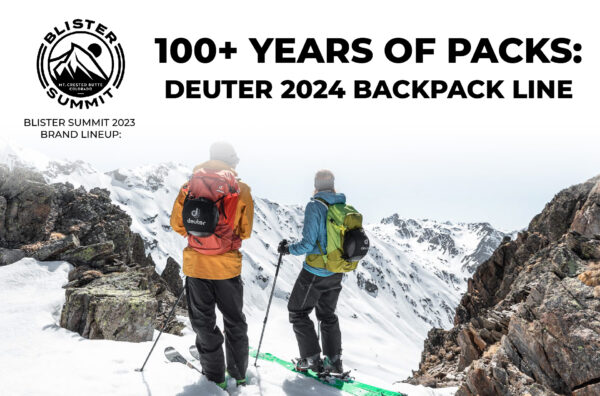 At Blister Summit 2023, we sat down with Deuter’s Alexander Cernichiari to discuss their 2024 collection of ski and snowboard backpacks. We cover the integration of the supercapacitor-based Alpride E2 avalanche airbag system in Deuter’s new Alproof line; their approach to women-specific fits; the evolution of their longstanding Freerider series; the new Updays & Freescape series, and more.