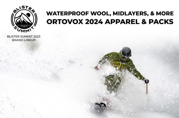 At Blister Summit 2023, we sat down with Ortovox’s Alexander Cernichiari to discuss the brand’s path from making avalanche transceivers to just about everything you’d wear / use in the backcountry. We cover their 2024 apparel collection; how and why they use merino wool; their wide-ranging outerwear lineup, and more.