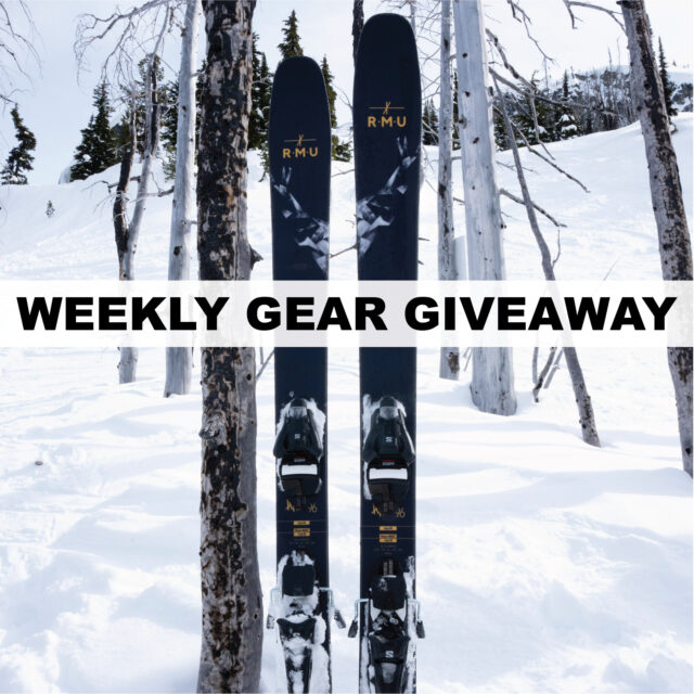 Win Skis from RMU, BLISTER