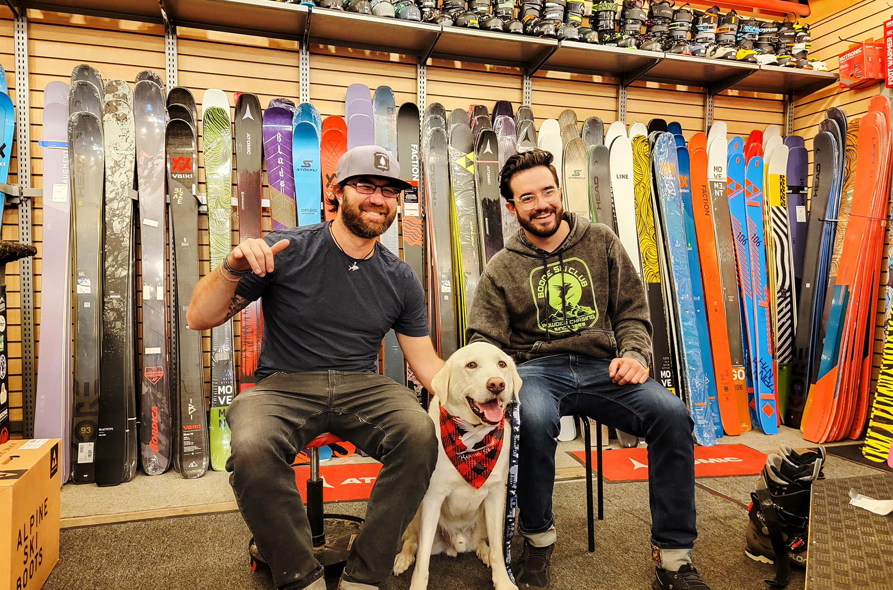What are some of the biggest mistakes skiers make when buying gear? And what do regular, recreational skiers & snowboarders (who aren’t racing against the clock) need to know about ski tuning and waxing? On GEAR:30, Jonathan discusses these questions and more with Logan and Riley Boone of Boone Mountain Sports. They also talk about how they all met (it was in Austria), and Jonathan announces our upcoming ‘Blister 90-Flex Challenge’.