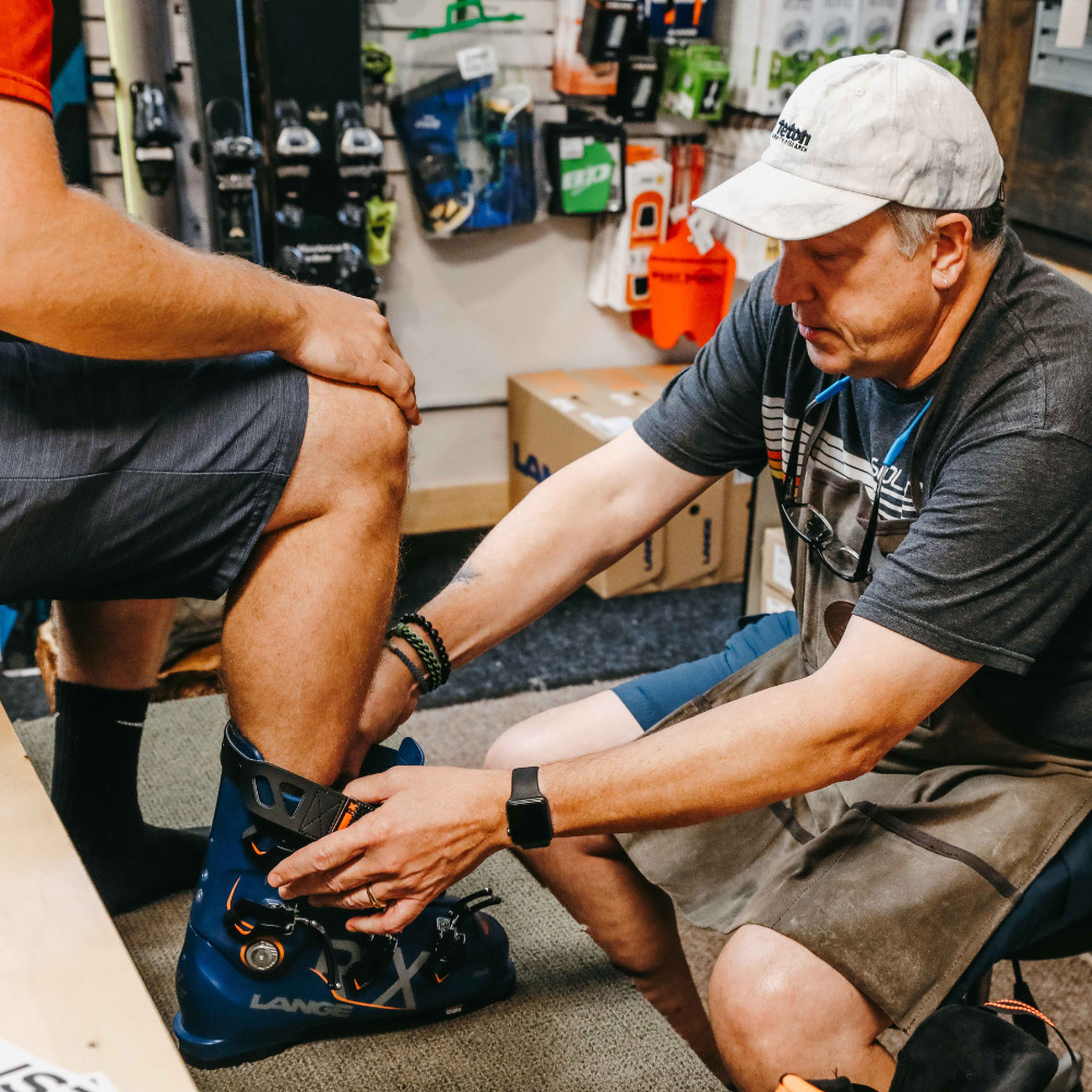 Bootfitting Appointment at our Blister Recommended Shop: Gear West