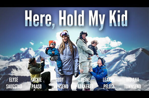 On this week’s Blister Cinematic podcast, we’re talking with Elyse Saugstad, one of the stars of Here, Hold My Kid, about the hilarious new film she made with fellow professional skier, Jackie Passo, and their husbands Cody Townsend and Reine Barkered, who also happen to be professional skiers, which of course doesn’t matter, because this film is not about them. Elyse and Jonathan discuss the challenges of making comedies in 2023 and making films starring little kids; which actor is the best James Bond; and a whole lot more