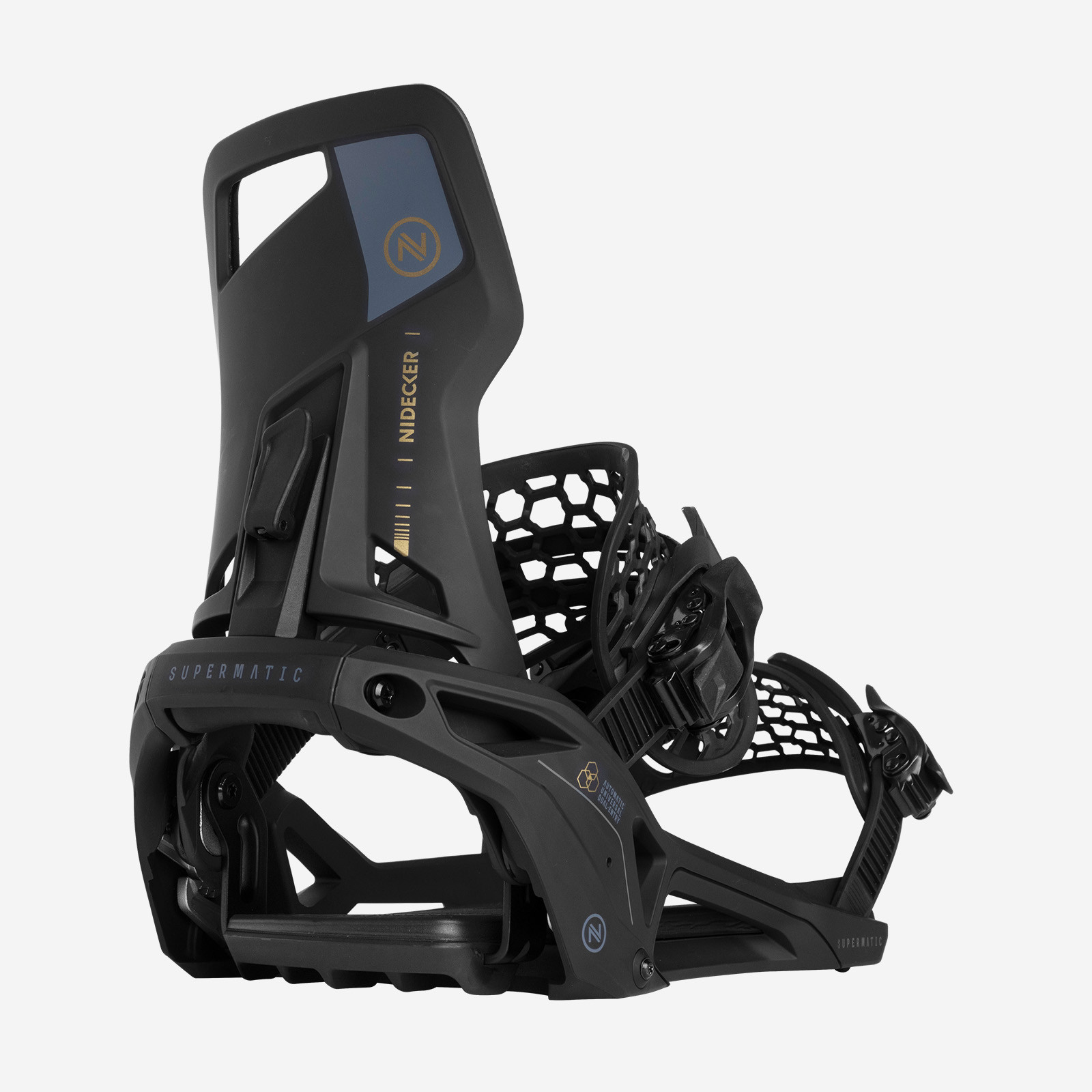 2023-2024 Nidecker Supermatic Snowboard Binding | Blister Review