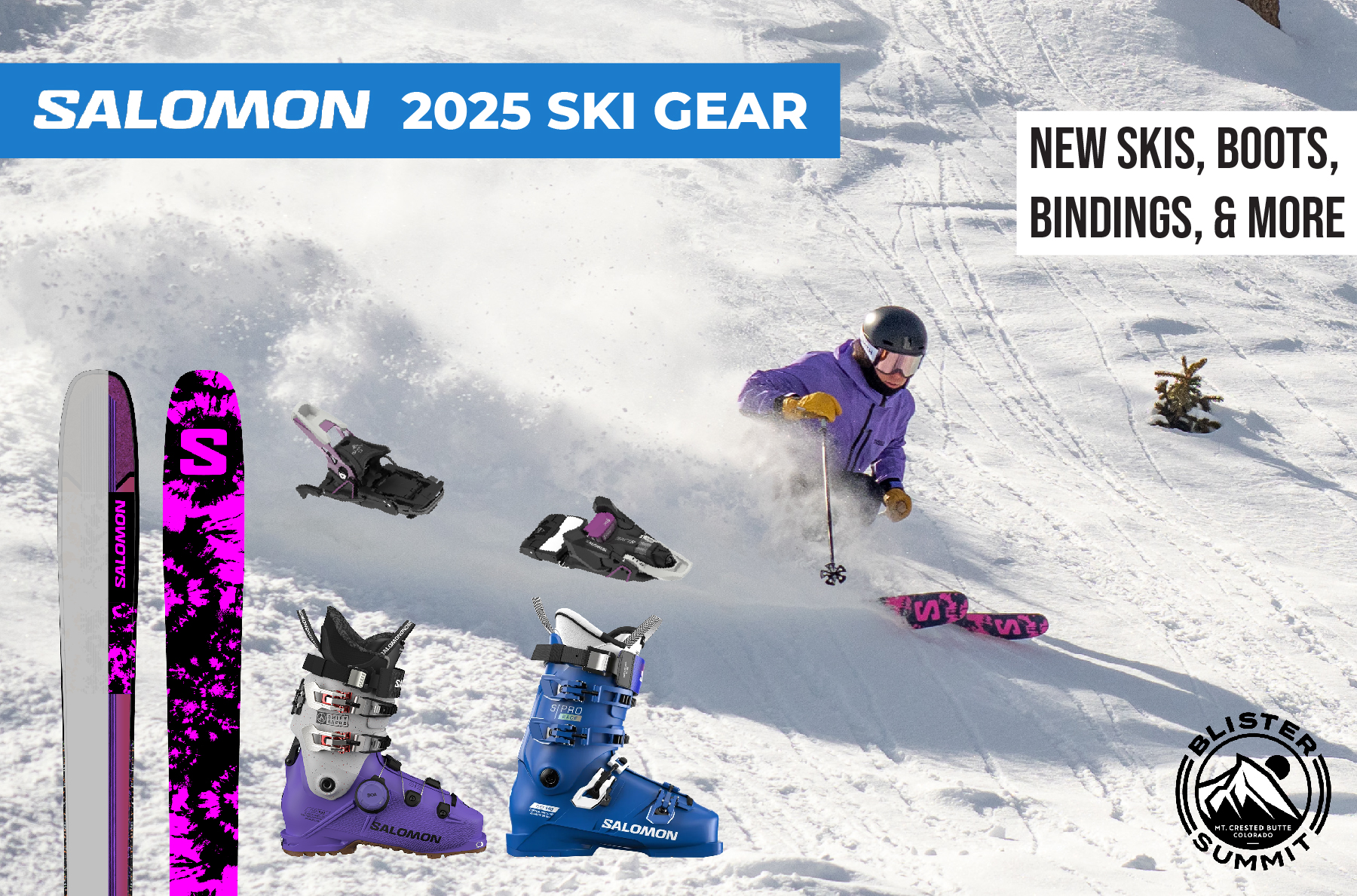 New Shift2 Binding, QST X Ski, Race Boots, & More | 2025 Salomon 