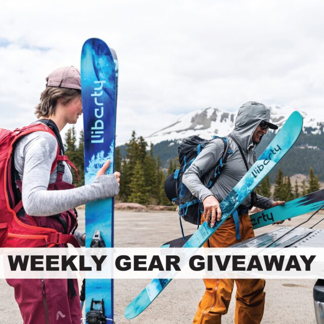 Blister x Liberty ski giveaway 5.10.24