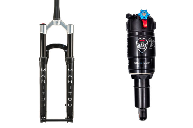 David Golay reviews the Manitou R8 fork and Mara shocks for Blister