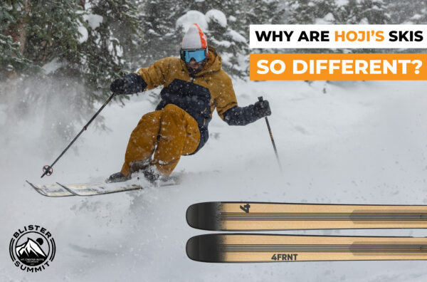 Eric ‘Hoji’ Hjorleifson has his own unique skiing style, and his own approach to ski design. So in this video, we sat down with Hoji to hear all about it, including how he and 4FRNT developed his current signature series of skis, the brand-new (and cambered!) 4FRNT Nevar, and more.