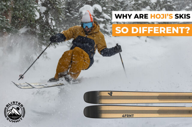 Eric ‘Hoji’ Hjorleifson has his own unique skiing style, and his own approach to ski design. So in this video, we sat down with Hoji to hear all about it, including how he and 4FRNT developed his current signature series of skis, the brand-new (and cambered!) 4FRNT Nevar, and more.