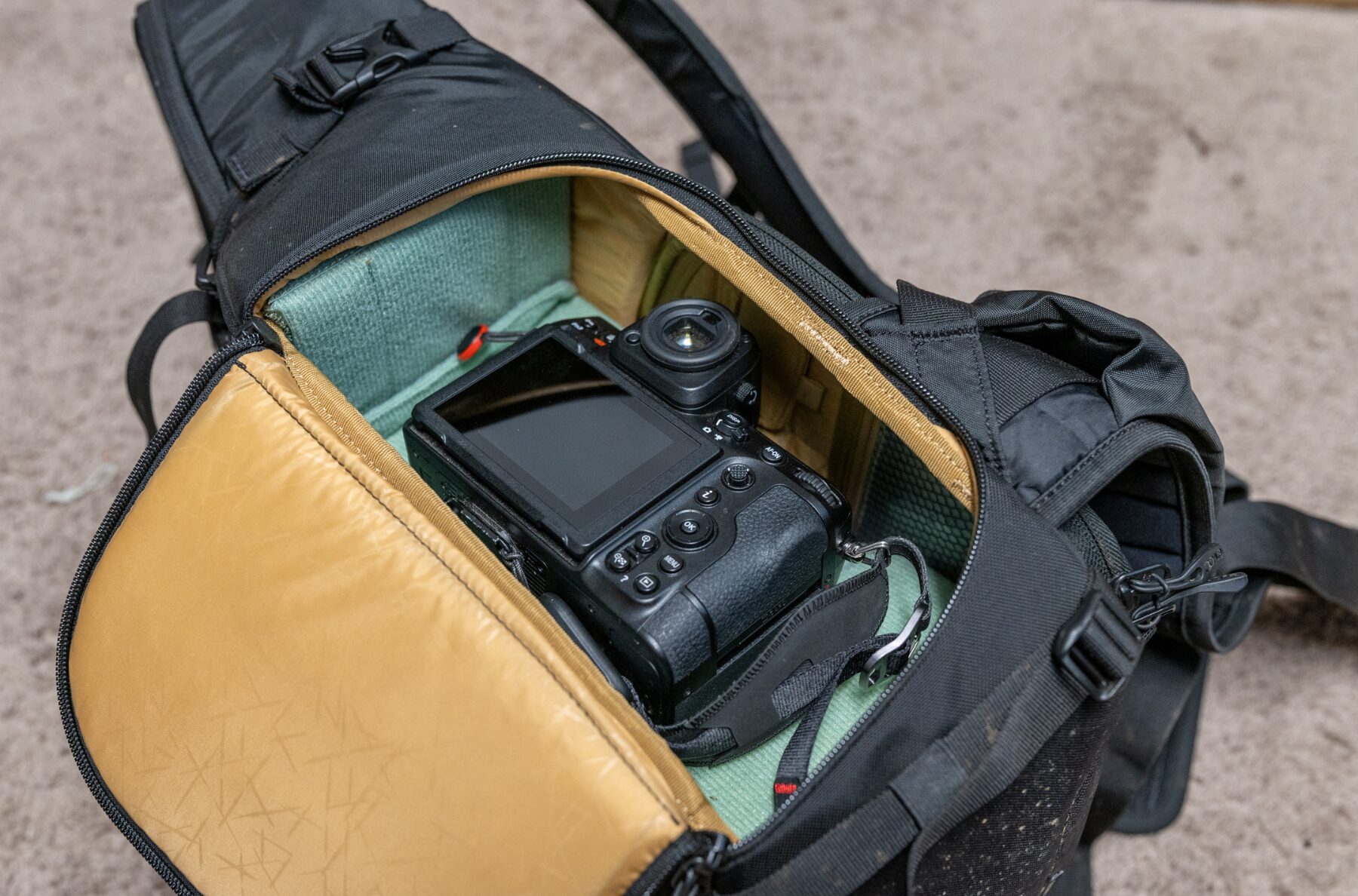 David Golay reviews the EVOC CP 18L Camera Bag for BLISTER.