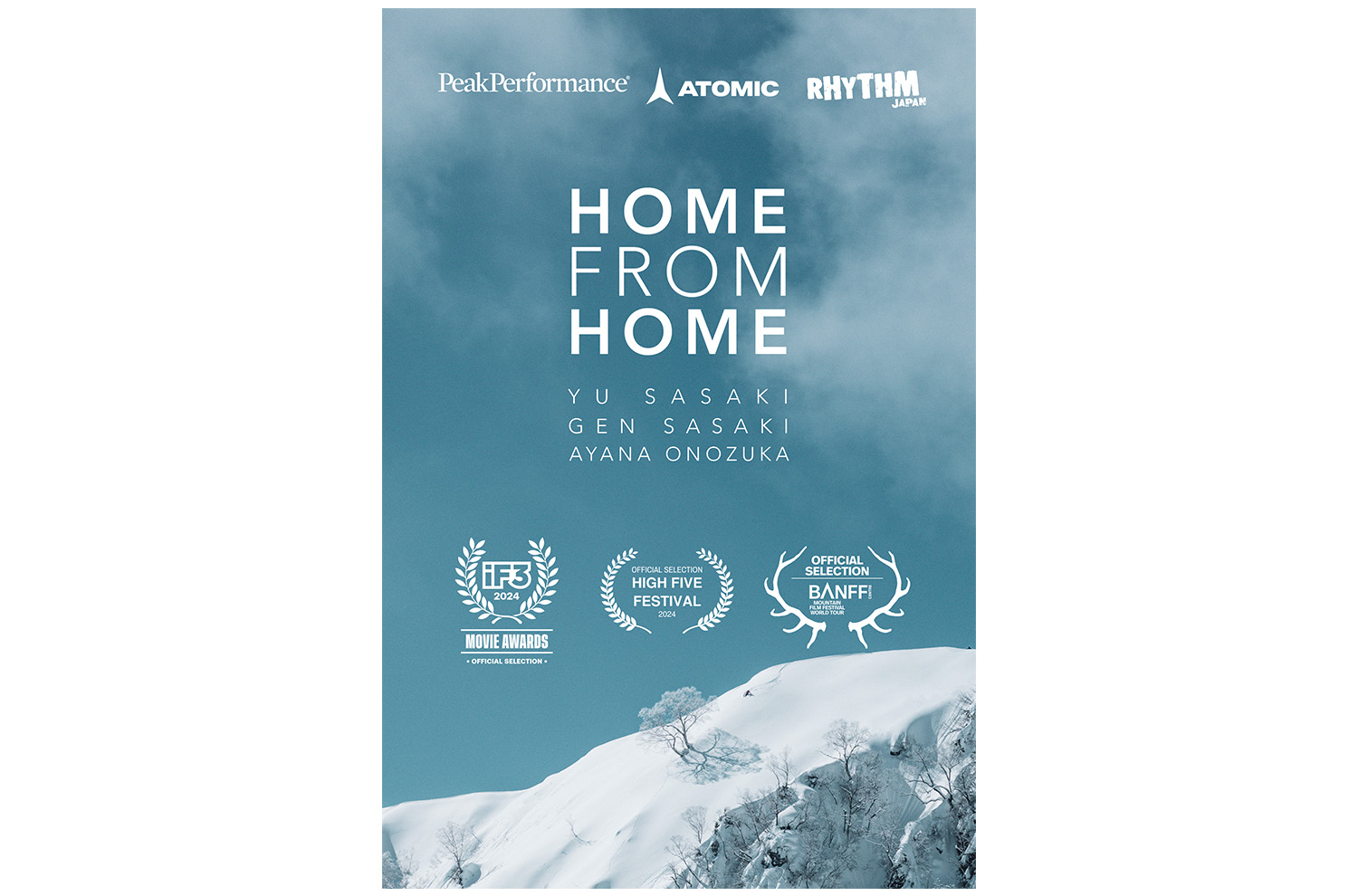 movie poster for Yu Sasaki's film, 'Home from Home'