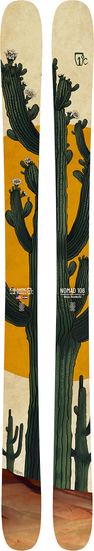 Blister reviews the Icelantic Nomad 106.