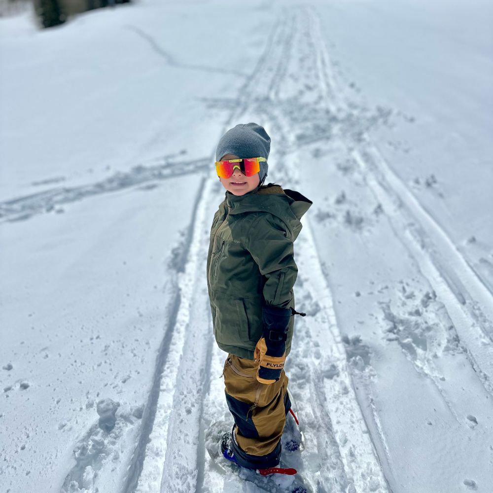 Kristin Sinnott reviews the Flylow Youth Baker Jr Bib & Youth Explorer Jacket for BLISTER.