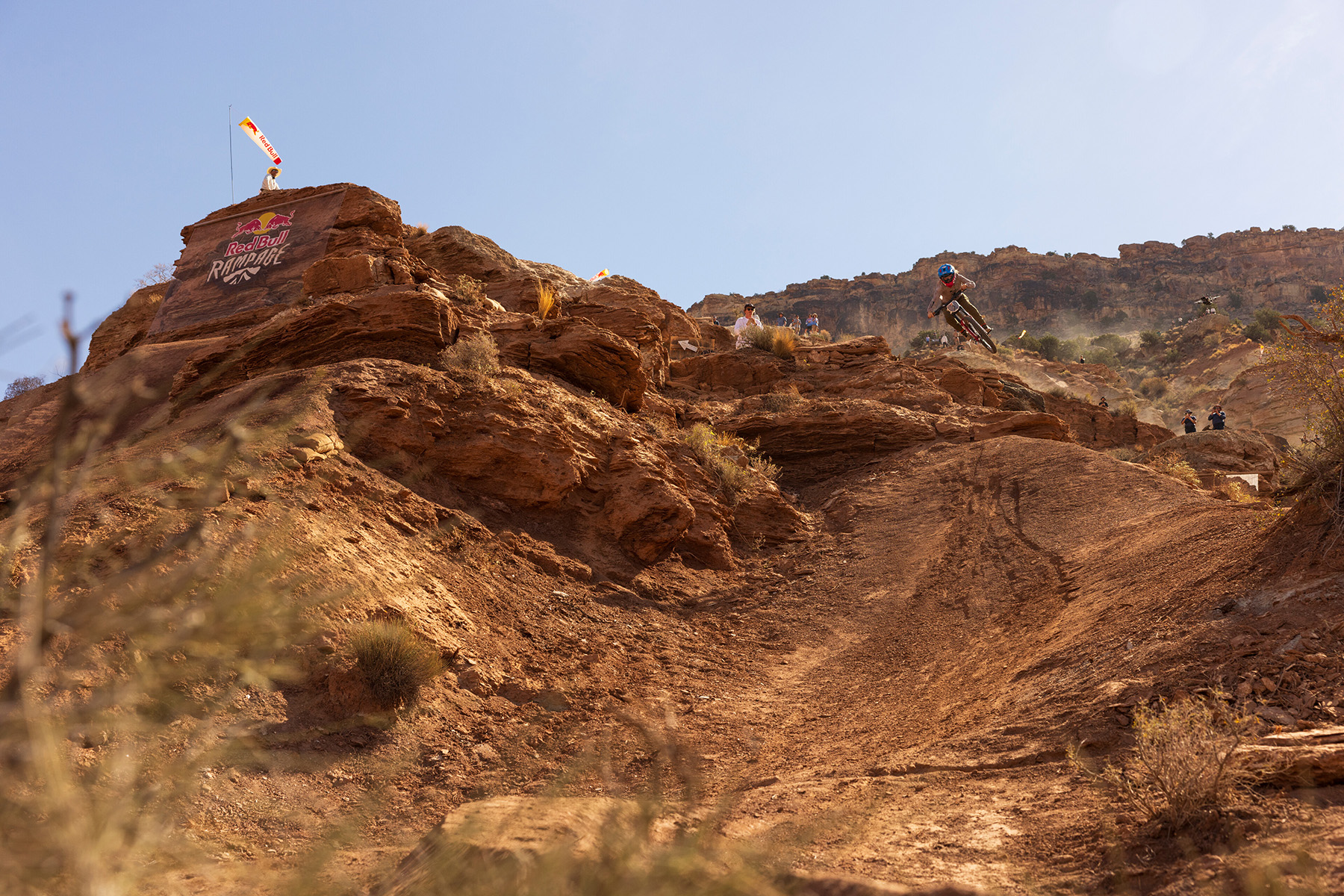 Casey Brown cleans her line and lands third at Red Bull Rampage 2024 (photo: Emily Tidwell / Red Bull Content Pool)