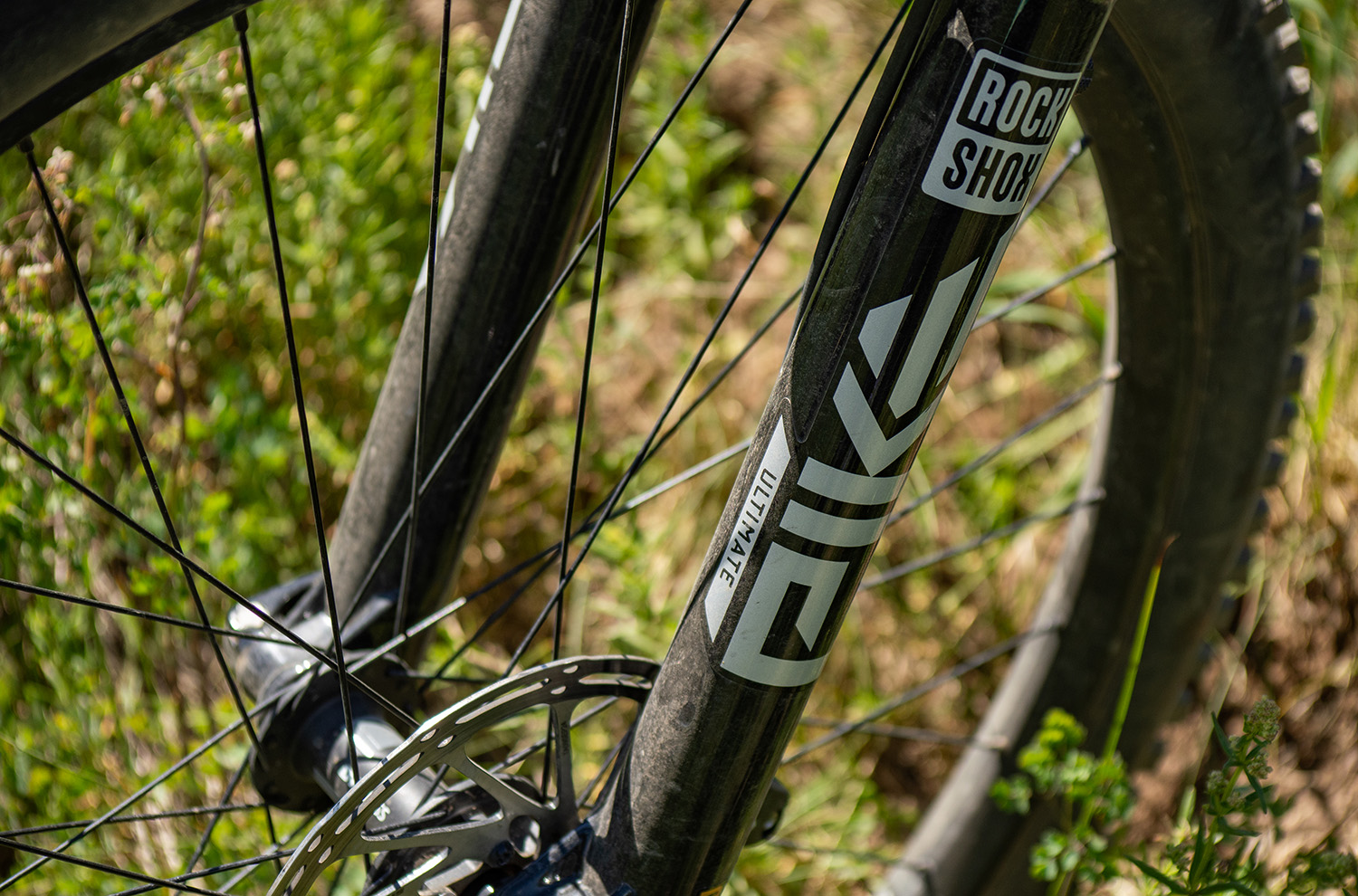 Kona Hei Hei 10 — RockShox Pike Ultimate fork