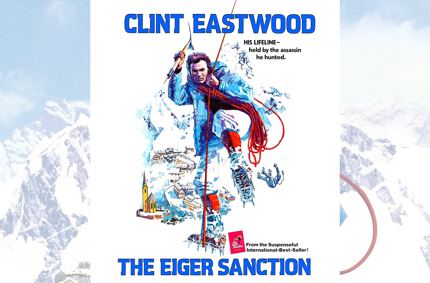On Blister Cinematic, Cody and Jonathan discuss The Eiger Sanction, which celebrates its 50th anniversary this week; it stars Clint Eastwood, the biggest movie star in the world at the time; and, importantly, Alex Honnold has called this the most realistic climbing film that Hollywood has ever produced. So … is Alex right? And how does the rest of the film hold up?
