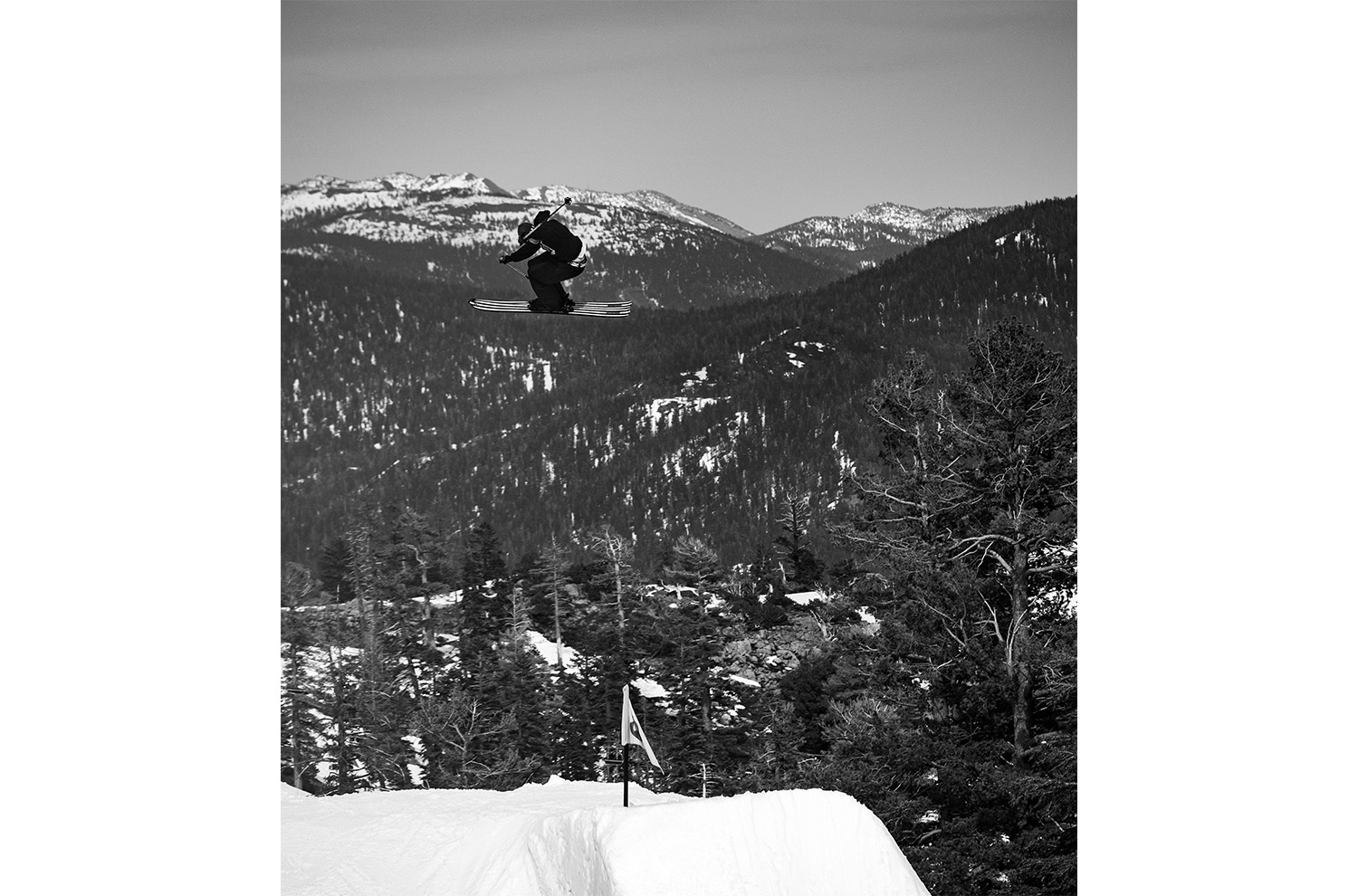 Dane Kirk during Level 1's SuperUnknown at Palisades Tahoe (photo by Luke Koppa)
