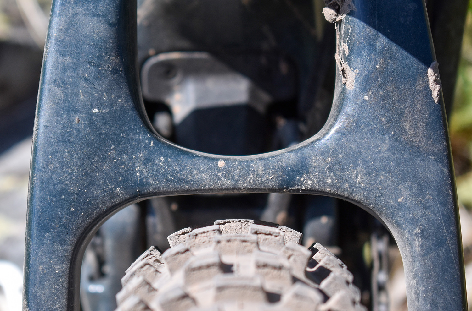 Yeti MTe — Rear Tire Clearance with a 2.5" tire