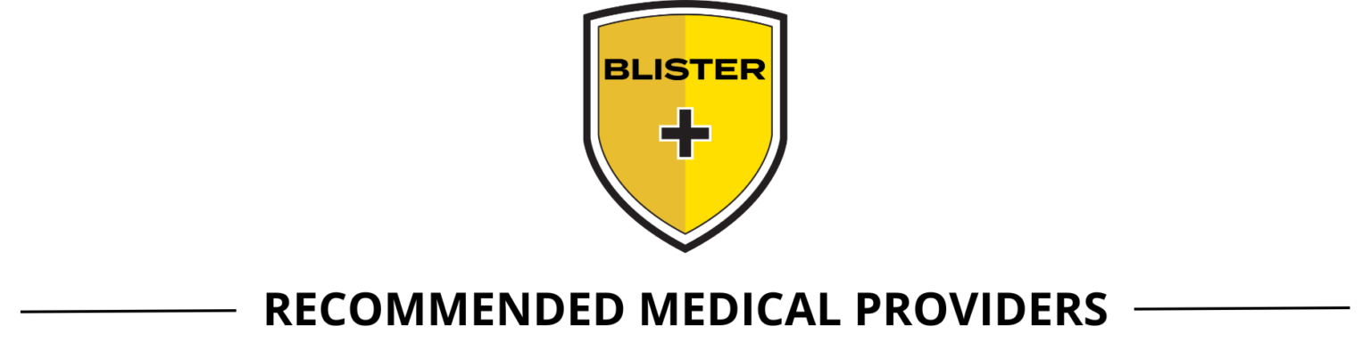 Blister Recommended Medical Providers