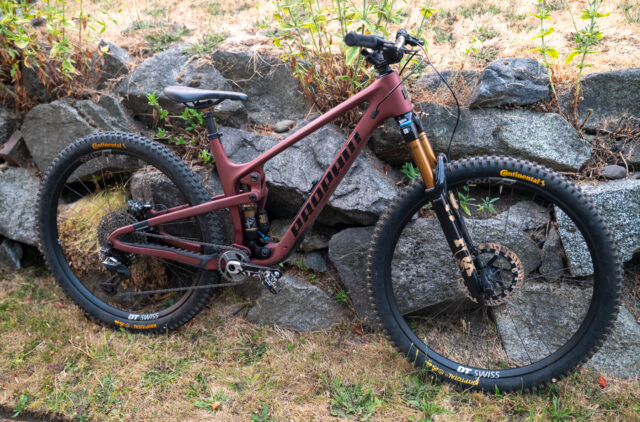 David Golay reviews the Propain Hugene 3 CF for Blister