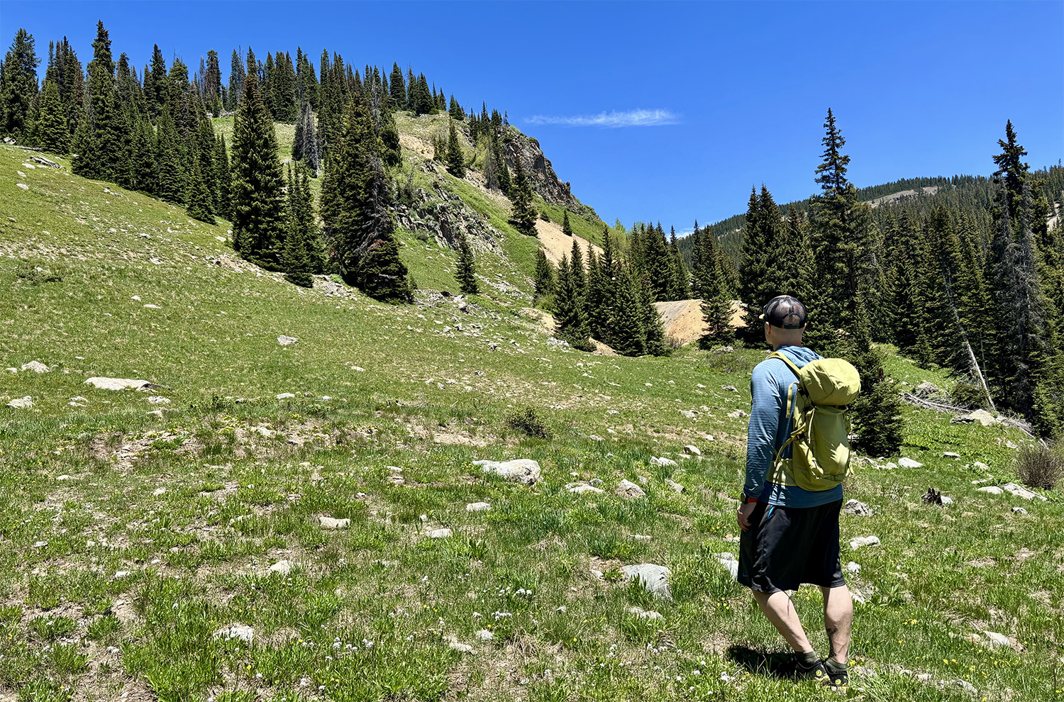 Jonathan Ellsworth out enjoying the local public lands around him