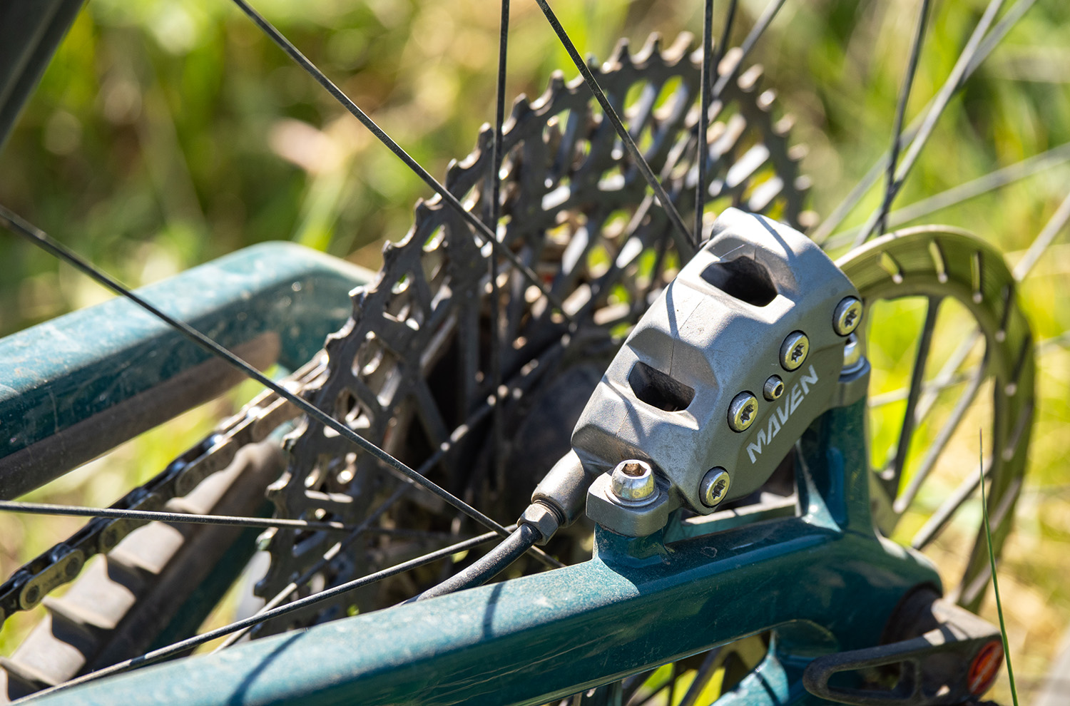 Santa Cruz Hightower 4 —  SRAM Maven Bronze Caliper