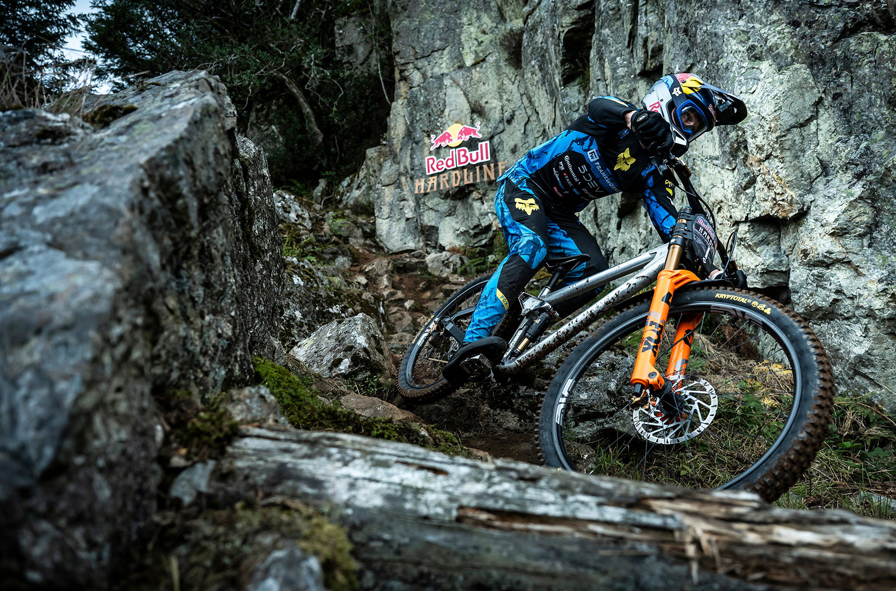 Asa Vermette on his winning Red Bull Hardline run