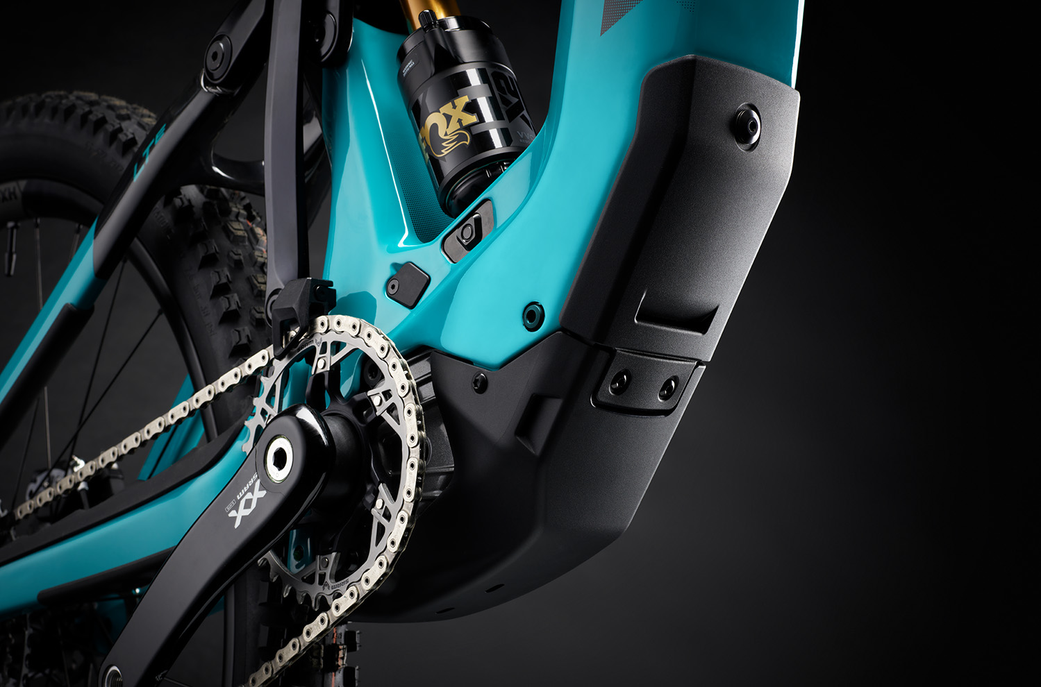 Yeti LTe — Downtube Guard & Battery Door