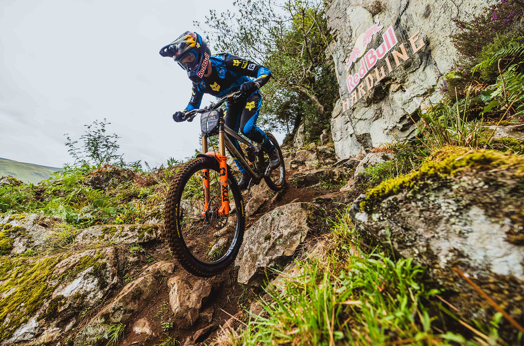 Asa Vermette at Red Bull Hardline in Wales