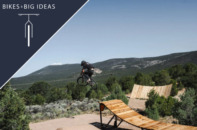 Rocket Ramps at the Picuris Pueblo bike park