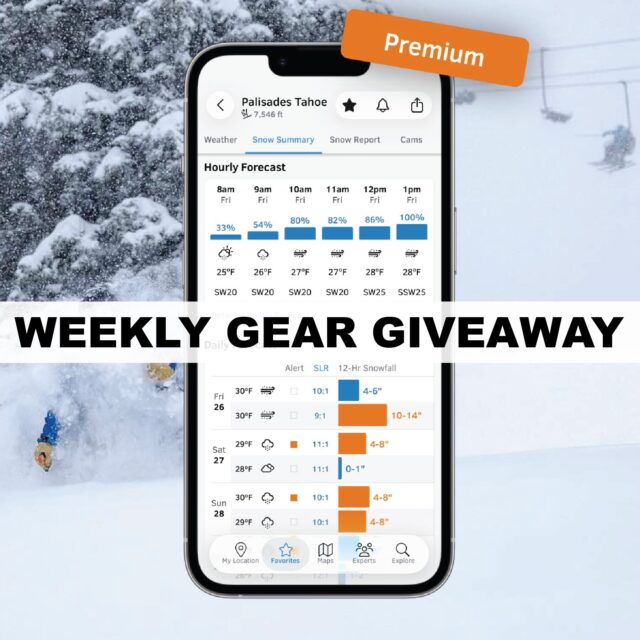 Win OpenSnow Premium Weather Forecasting
