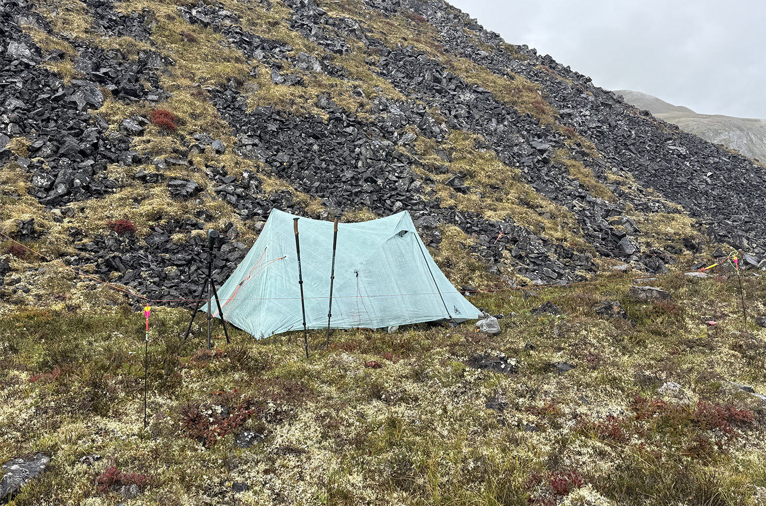 Paul's Durston X-Mid Pro 2 in the Alaskan backcountry