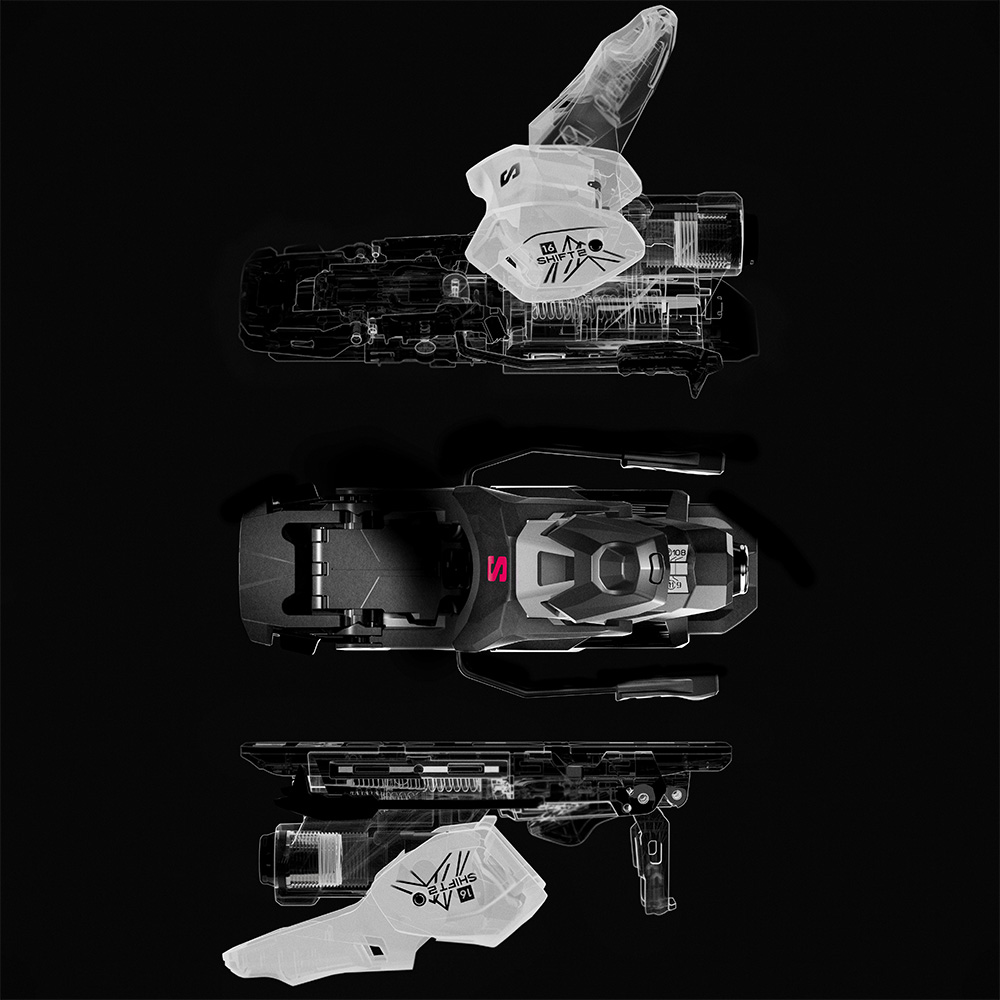 Salomon S/Lab Shift2 16 MN heel piece