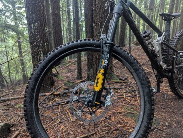 David Golay reviews the Ohlins RXF38 m.3 for Blister