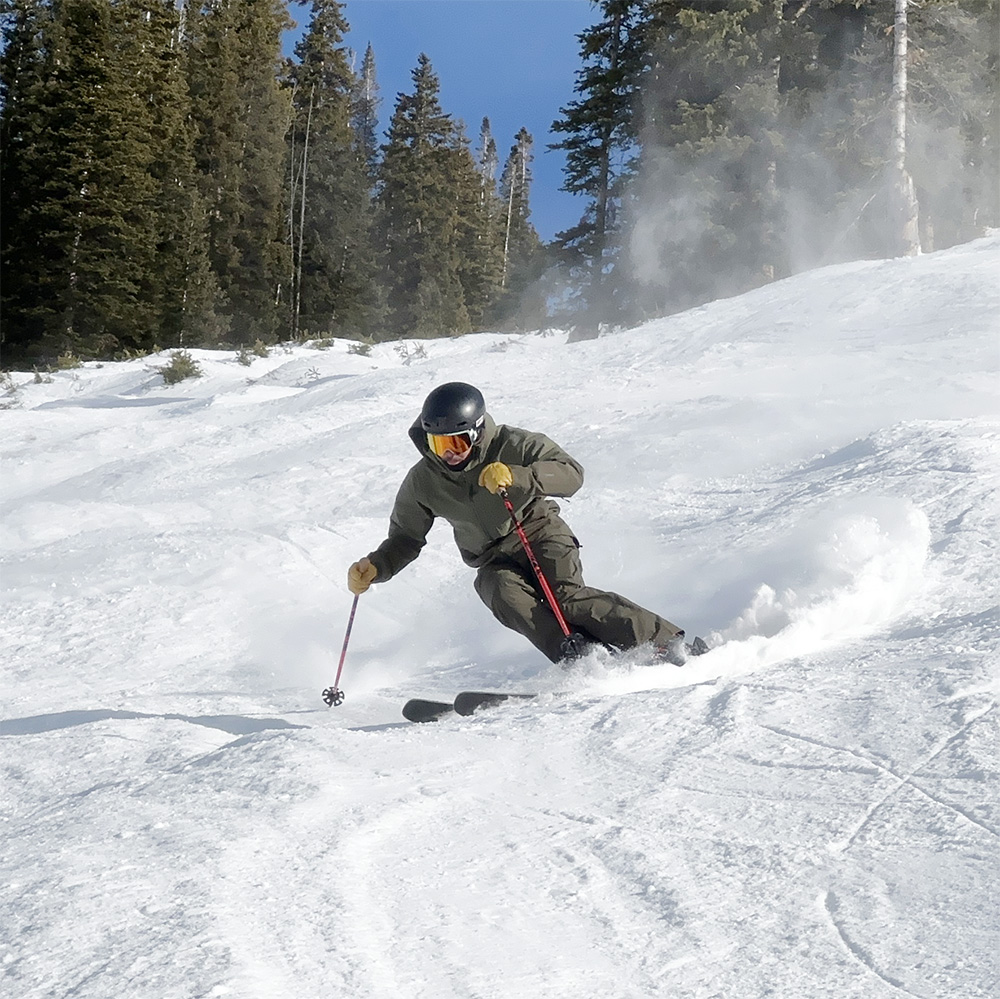 Luke Koppa in the Black Diamond Recon Stretch Jacket & Pant